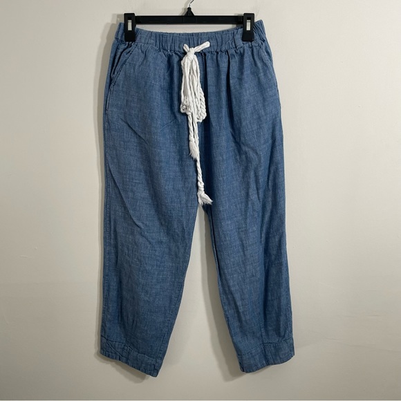 Free People Everyday Chambray Pant - Picture 4 of 9